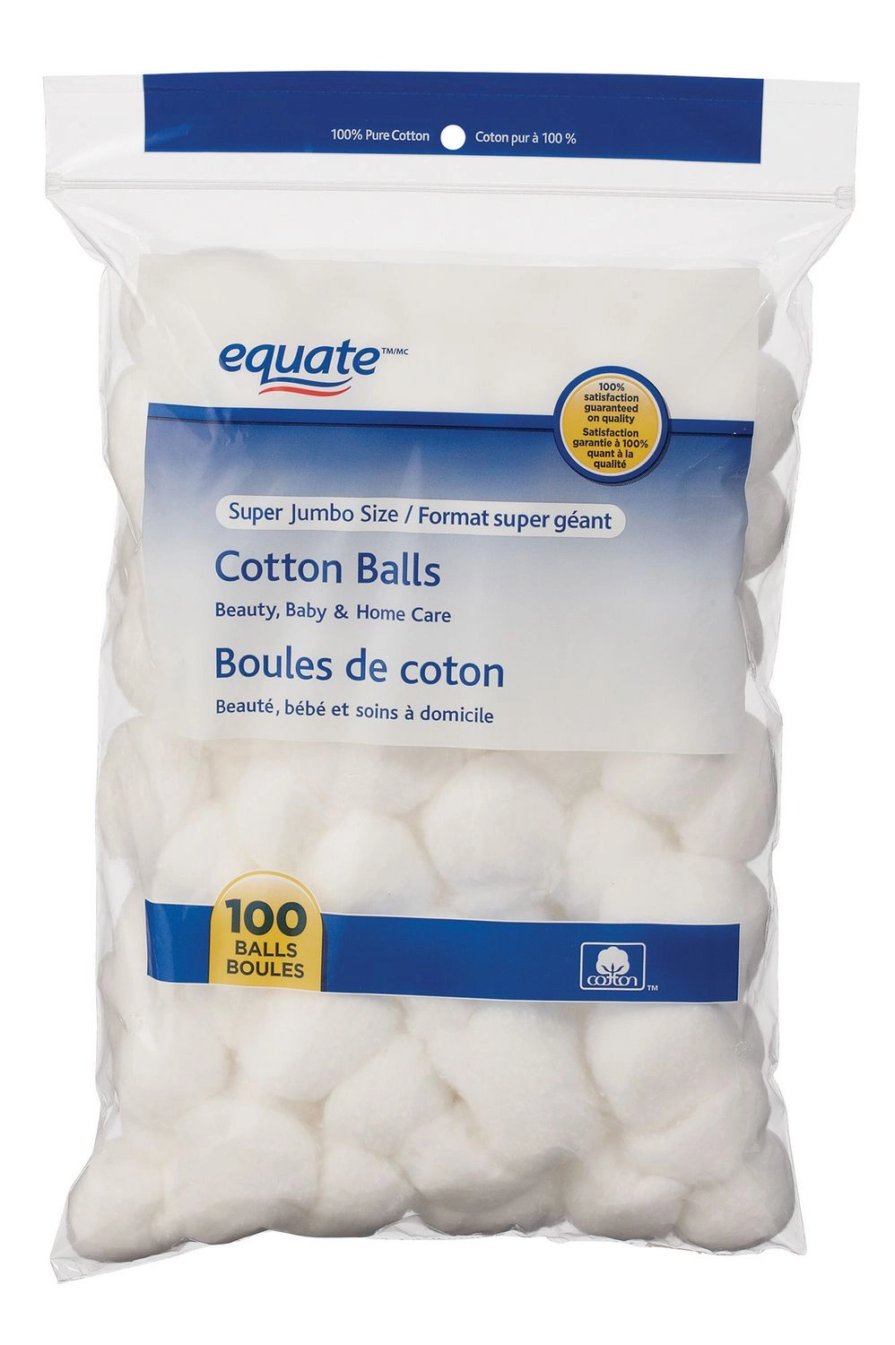 Equate Super Jumbo Size Cotton Balls