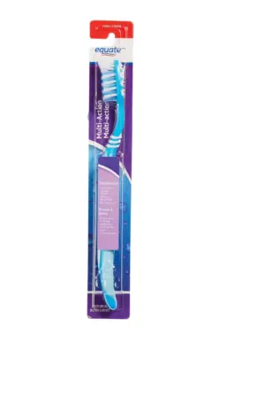 Equate Firm Multi-Action Toothbrush