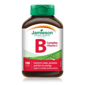 Jamieson Vitamin B Complex + Vitamin C Caplets