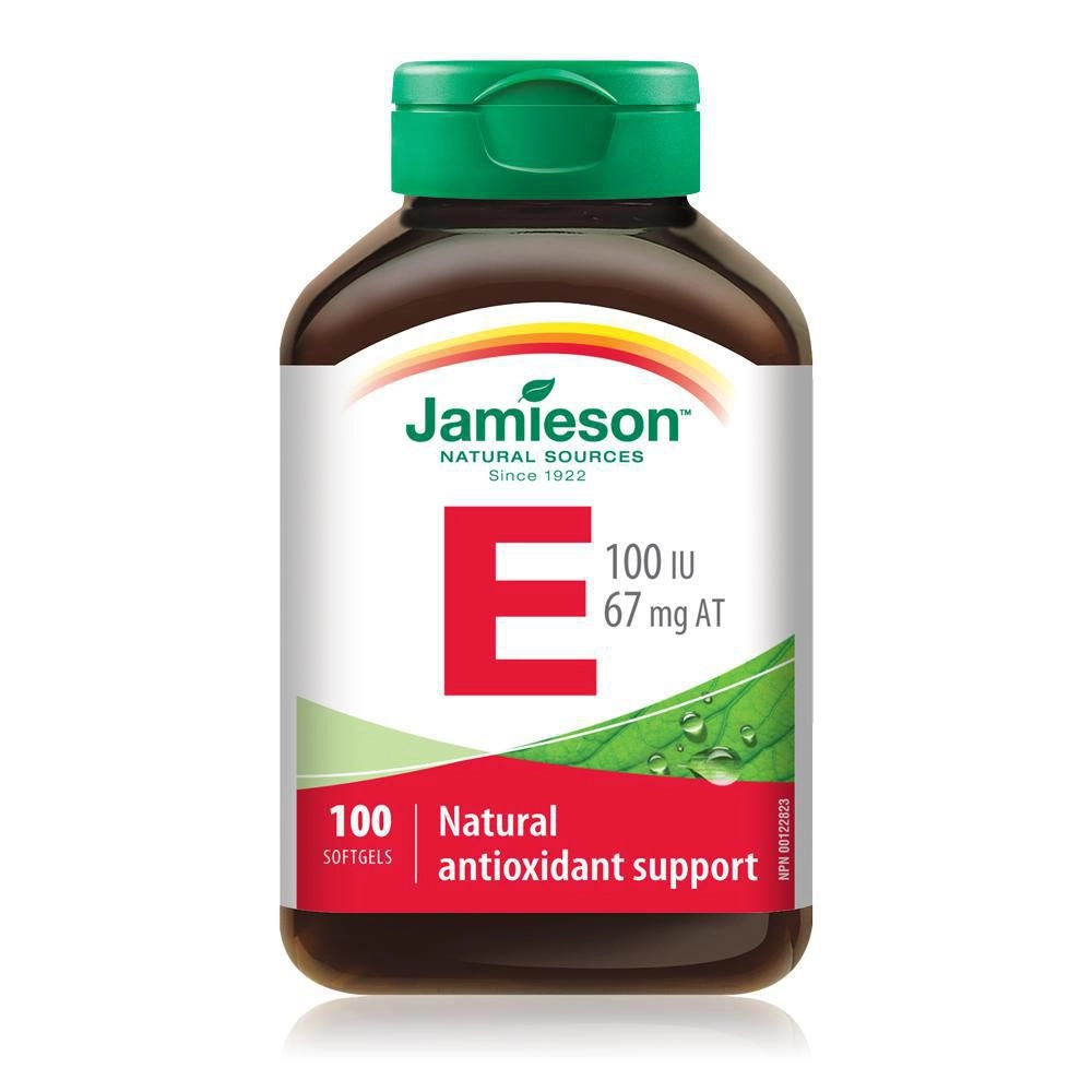 Jamieson Vitamin E 100 IU/67 mg AT Softgels 67 mg