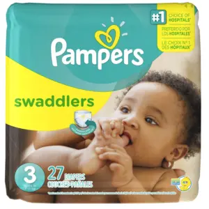 Pampers Swaddlers Diapers 27 Count