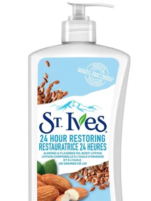 St. Ives Almond & Flaxseed Oil Body Lotion