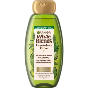 Garnier Whole Blends Legendary Olive Shampoo, Paraben-Free & Silicone-Free, 370 mL 370 ml
