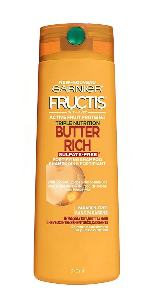 Garnier Fructis Triple Nutrition Butter Rich Shampoo 370 ml
