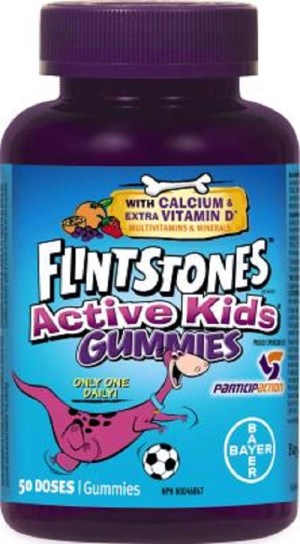 Flintstones Active Kids Calcium and Extra Vitamin D Gummies