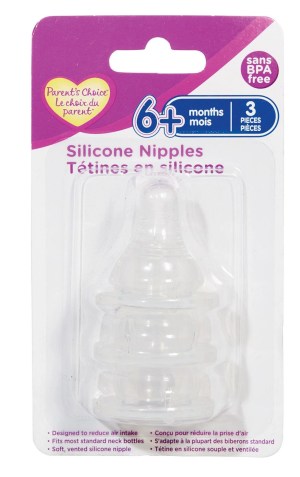 Parent's Choice Silicone Nipples