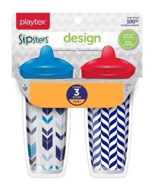 Playtex Baby Sipsters Spill-Proof Design Selections Kids Spout Cups