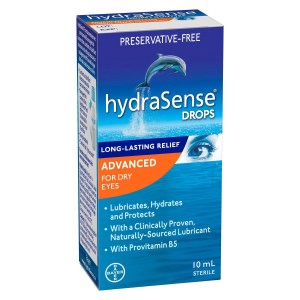 hydraSense Eye Drops, Advanced for Dry Eyes 10 mL