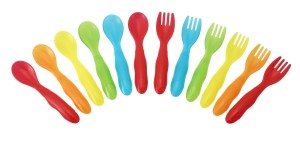 Take & Toss 12-Piece Fork and Spoon Set