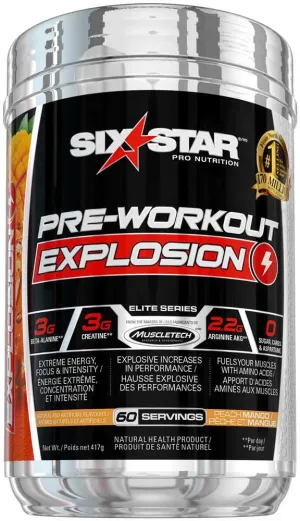 Six Star Preworkout Explosion 417g