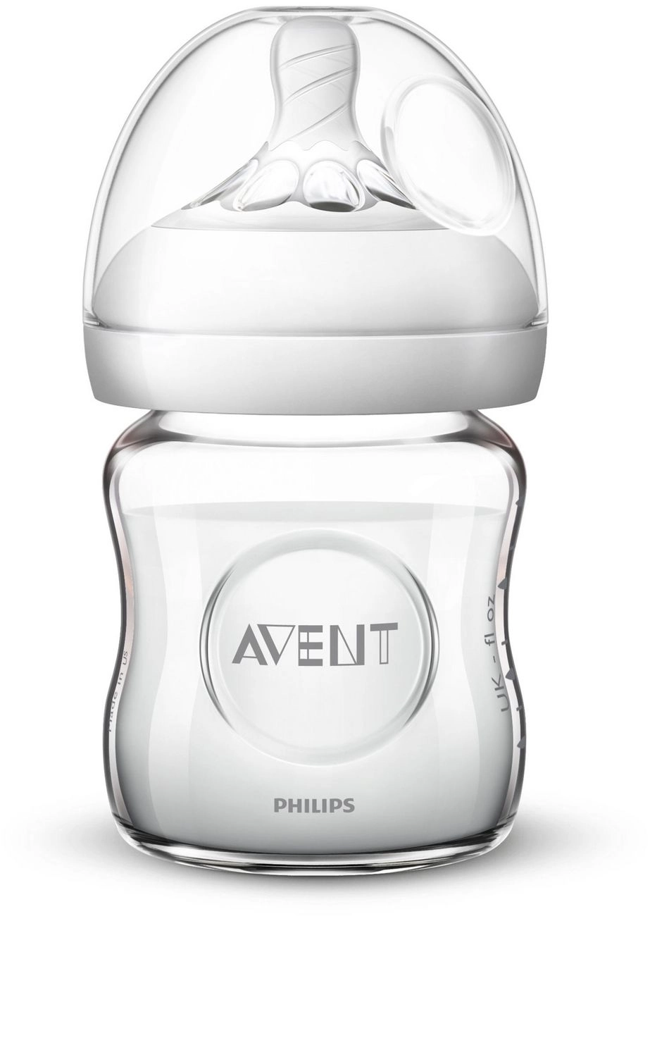 PHILIPS Avent - Natural Glass Baby Bottle 4oz/120ml