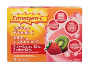 Emergen-C Strawberry Kiwi Vitamin C 30 Count 30 packets