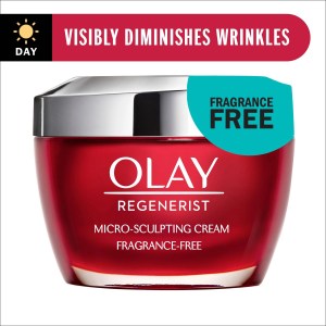 Olay Regenerist Micro-Sculpting Cream Face Moisturizer, Fragrance-Free