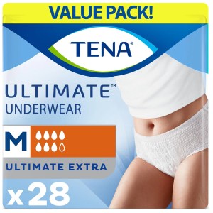 TENA Ultimate Underwear, Medium, 28 Count