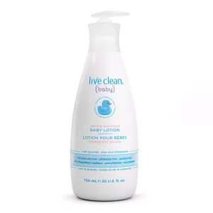 Live Clean Gentle Moisture Baby Lotion 750ml 750 mL