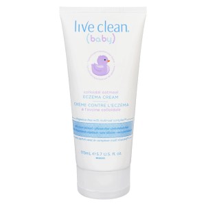 Live Clean Baby Colloidal Oatmeal Eczema Cream 170mL