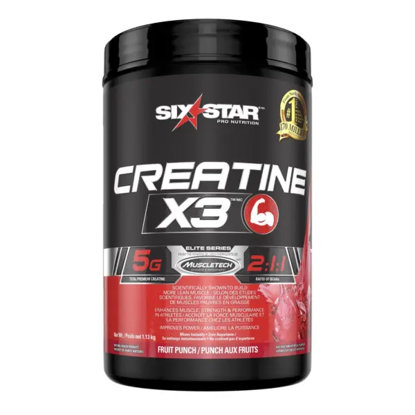 Six Star Creatine X3 Powder 5G - CTC Health