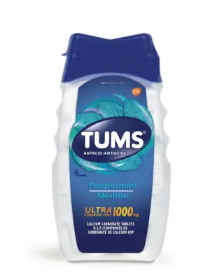 TUMS Ultra Strength 1000mg Antacid Tablets 1000 mg