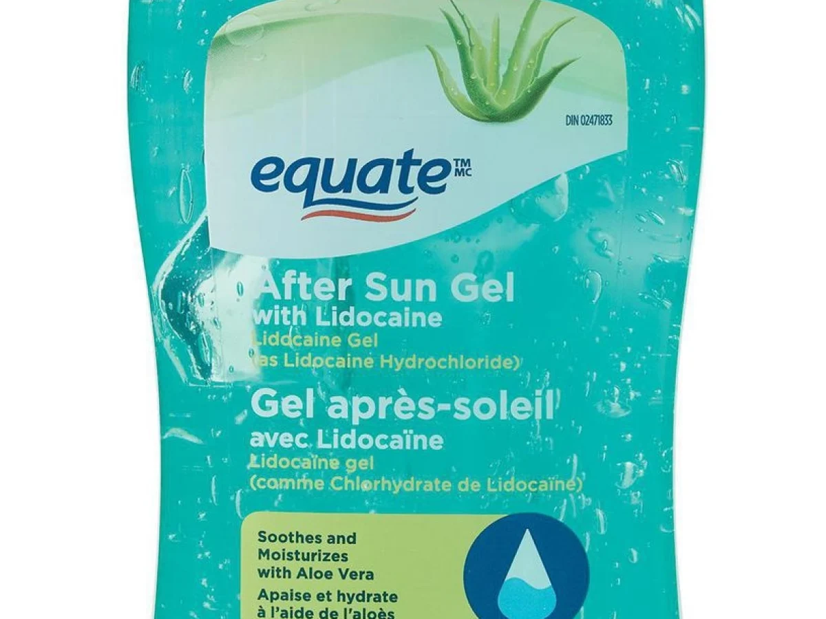 Equate After Sun Gel with Lidocaine 567 g - CTC Health