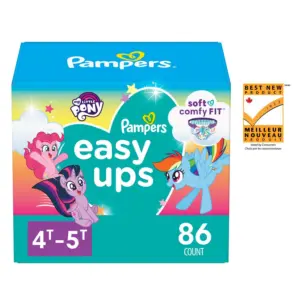 Pampers Easy Ups Training Underwear Girls, Giant Pack
