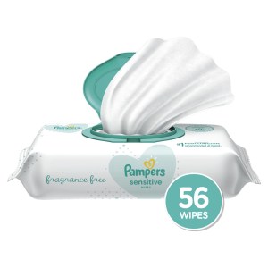 Pampers Baby Wipes Sensitive Perfume Free 56 Wipes