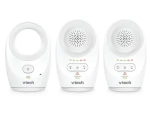 VTech DM1111-2 Enhanced Range Digital Audio Baby Monitor, 2 Parent Units