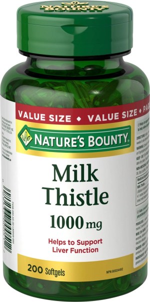 Nature's Bounty Milk Thistle Value Size