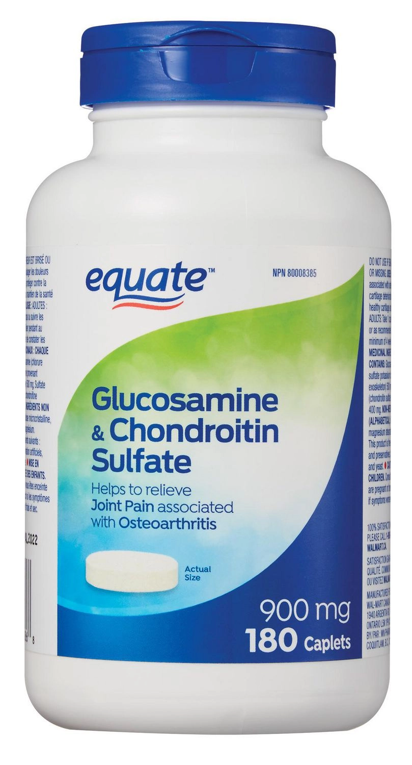 Equate Glucosamine & Chondroitin Sulfate 900mg