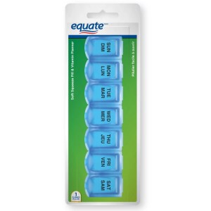 Equate Soft Squeeze Pill & Vitamin Planner