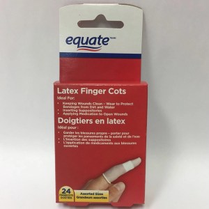 Equate Latex Finger Cots