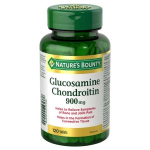 Nature's Bounty Double Strength Glucosamine Chondroitin 900 mg 120 Tablets