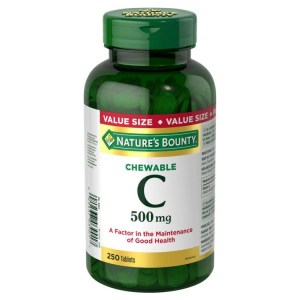 Nature's Bounty Vitamin C 500 mg Value Size 250 Tablets