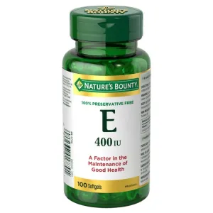 Nature's Bounty Vitamin E 100 Softgels