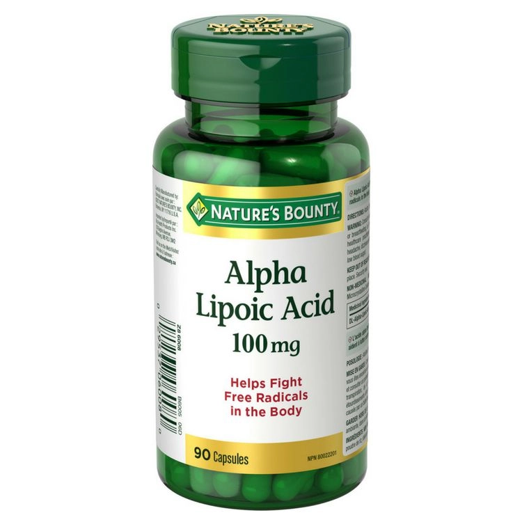 Nature's Bounty Alpha Lipoic Acid 90 Capsules