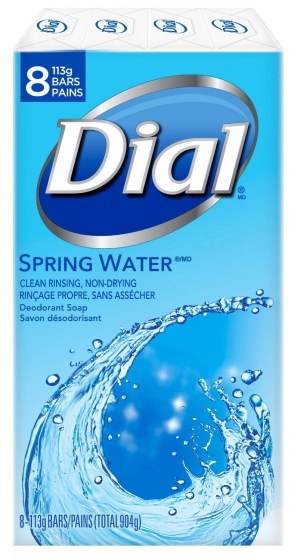 Dial Deodorant Soap Spring Water- 8 Bars 113g 113g
