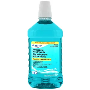 Equate Blue Mint Antiseptic Mouthwash 1.5 L