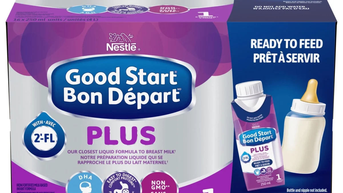 NESTLA GOOD START PLUS Baby Formula, Ready to Feed Tetra 16 x