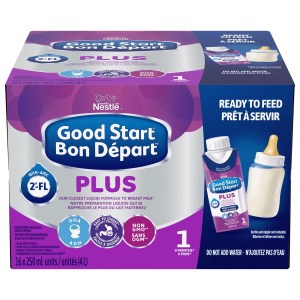 NESTLA GOOD START PLUS 1 Baby Formula, Ready to Feed Tetra 16 x 250 ml 4 L