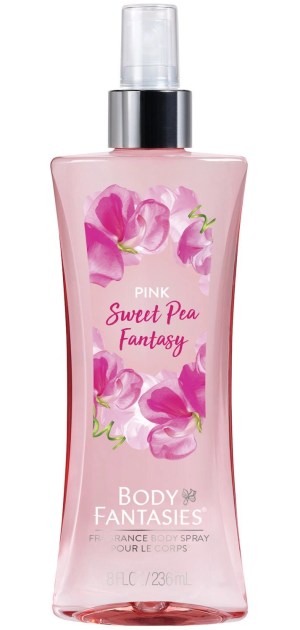 Body Fantasies Pink Sweet Pea Fragrance Body Spray 236mL