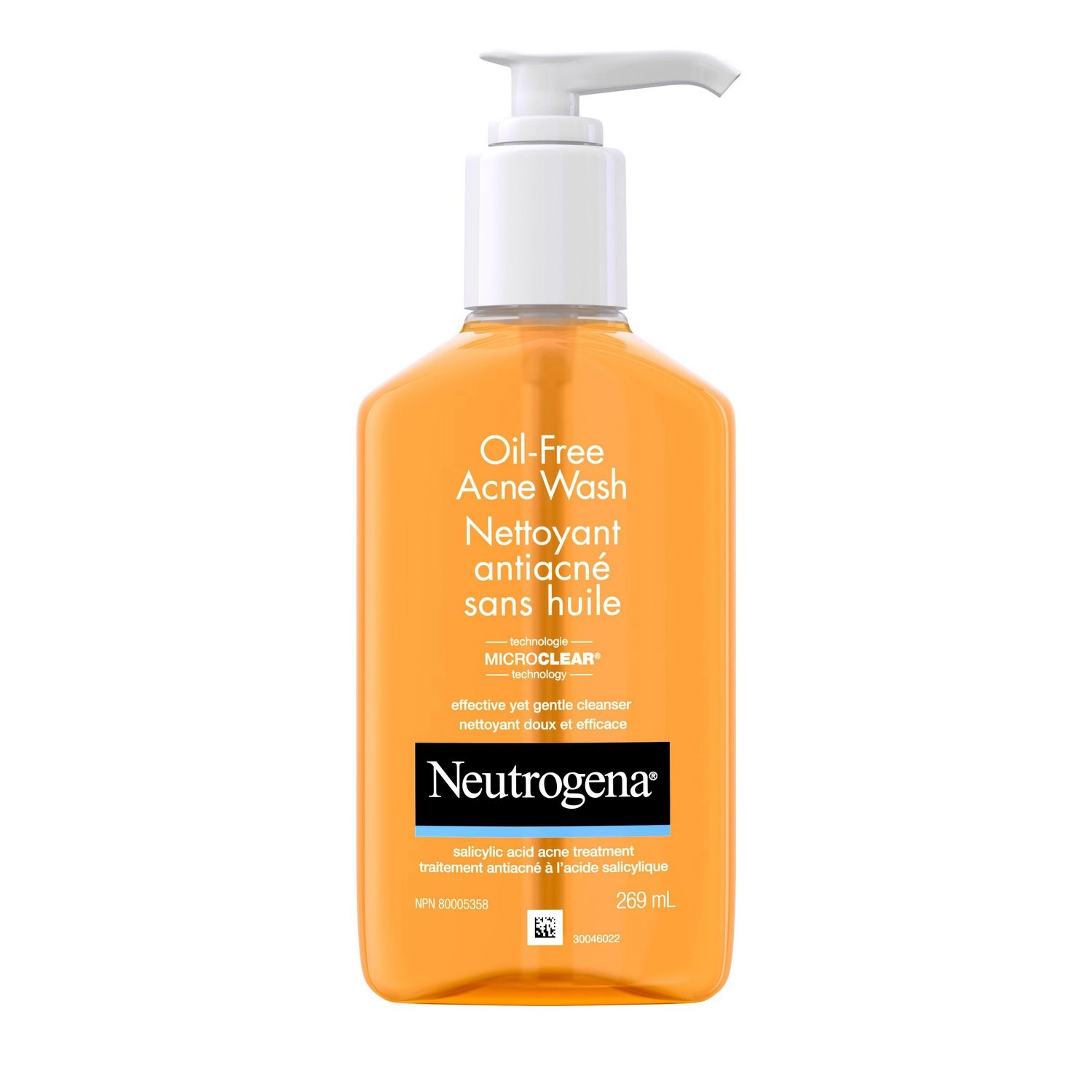 Neutrogena Oil-Free Acne Face Wash 269 mL