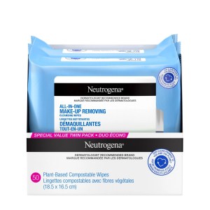 Neutrogena Makeup Removing Wipes, All-in-One Fragrance Free