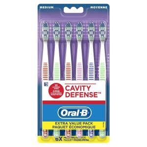 Oral-B Cavity Defense Toothbrush, Medium