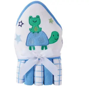 Parent's Choice Hooded Towel and 5 Washcloths Set