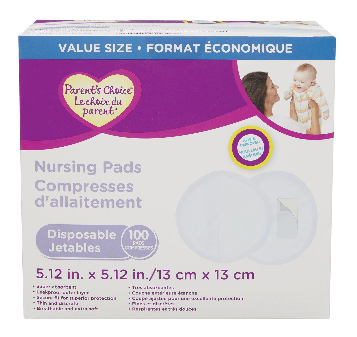 Parent's Choice Disposable Nursing Pads