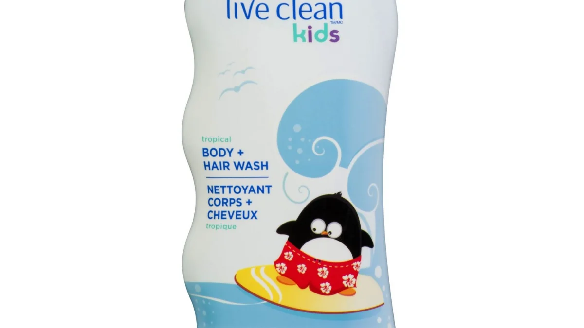 Live Clean Kids Tropical Body Hair Wash 350mL CTC Health
