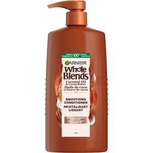 Garnier Whole Blends Coconut Oil & Cocoa Butter Smoothing Conditioner 828ml