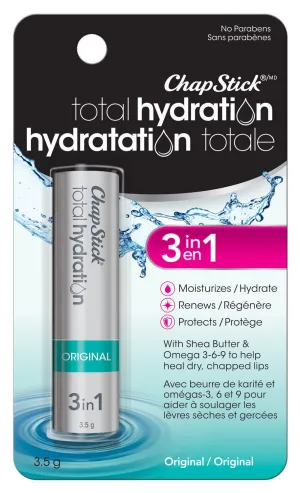 ChapStick Total Hydration Lip Balm Tube 3.5 g