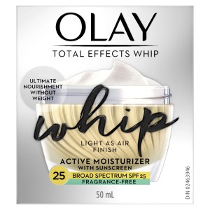 Olay Total Effects Whip Face Moisturizer SPF 25 Fragrance-Free 50 mL