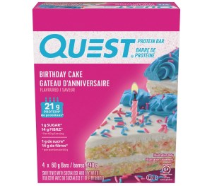 Quest Birthday Cake Protein Bar 240g
