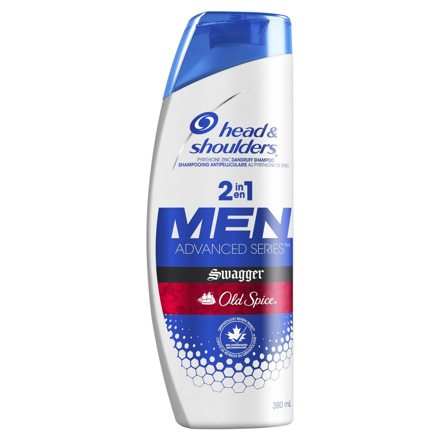 Head and Shoulders Old Spice Swagger 2-in-1 Anti-Dandruff Shampoo + Conditioner for Men 380 mL